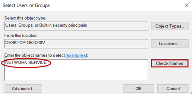 Moving MySQL Database – Adding NETWORK SERVICE Access to MySQL Directory.
